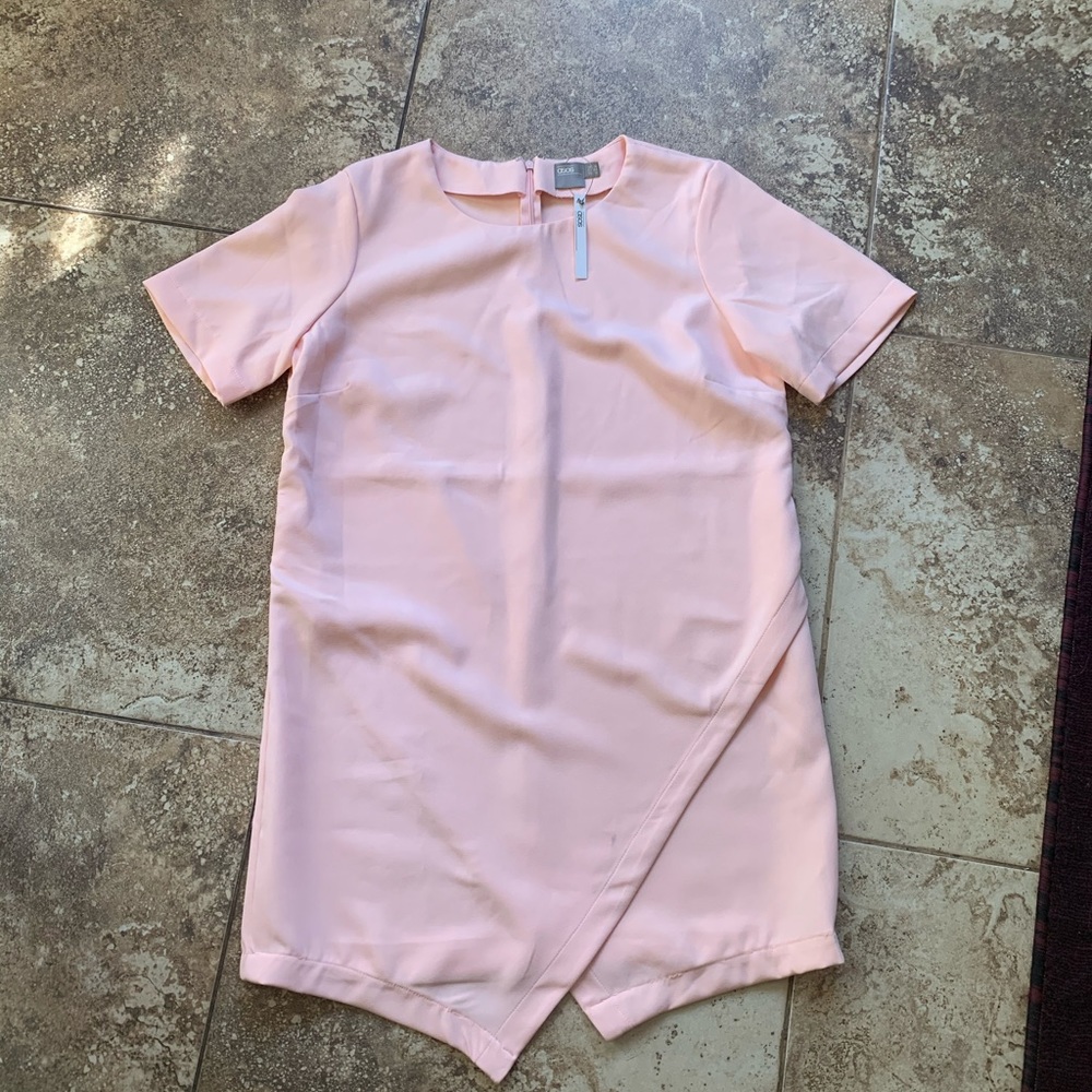 ASOS pink shift dress.